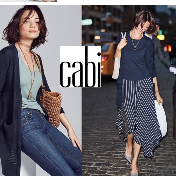 CABI Sweaters - Cabi Cardigan Navy Blue Sweater XS